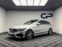 USED 2017 17 MERCEDES-BENZ C-CLASS 2.1 C250d AMG Line (Premium Plus) Estate 5dr Diesel G-Tronic+ Euro 6 (s/s) (204 ps) PAN ROOF|REV CAM|BURMESTER