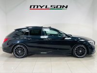 USED 2018 68 MERCEDES-BENZ CLA 1.6 CLA200 AMG Line Night Edition (Plus) Shooting Brake 5dr Petrol 7G-DCT Euro 6 (s/s) (156 ps) Cosmos Black | Black Alcantara Interior | Glass Panoramic Roof | Electic Memory Seats | Ambient Lighting | Night Pack | ULEZ OK