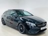 USED 2018 68 MERCEDES-BENZ CLA 1.6 CLA200 AMG Line Night Edition (Plus) Shooting Brake 5dr Petrol 7G-DCT Euro 6 (s/s) (156 ps) Cosmos Black | Black Alcantara Interior | Glass Panoramic Roof | Electic Memory Seats | Ambient Lighting | Night Pack | ULEZ OK