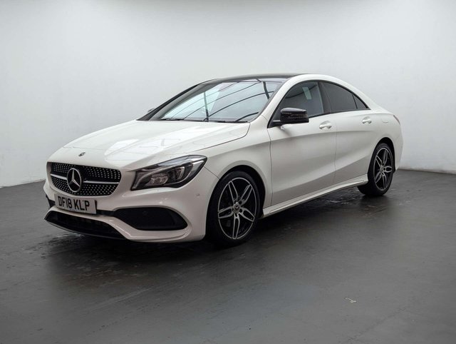 USED 2018 18 MERCEDES-BENZ CLA 2.1 CLA 220 D AMG Line Auto 4dr CLICK+COLLECT / HOME DELIVERY