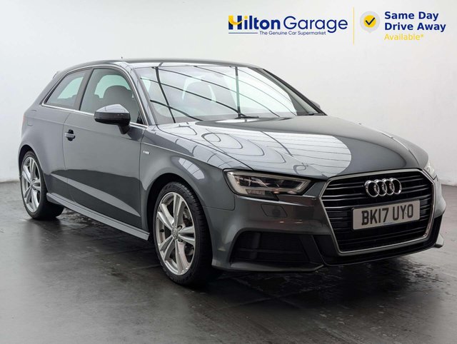 USED 2017 17 AUDI A3 1.4 A3 S Line TFSI Semi-Auto 3dr CLICK+COLLECT / HOME DELIVERY