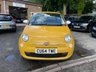 USED 2014 64 FIAT 500 1.2 Colour Therapy Hatchback 3dr Petrol Manual Euro 6 (s/s) (69 bhp) 1 OWNER+NEW MOT+&pound;35 TAX