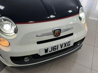 USED 2011 61 ABARTH 500C 1.4 T-Jet Convertible 2dr Petrol Manual Euro 5 (140 bhp) STUNNING MANUAL 2 TONE ABARTH + TWO TONE MANUAL ABARTH CONVERTIBLE
