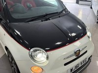 USED 2011 61 ABARTH 500C 1.4 T-Jet Convertible 2dr Petrol Manual Euro 5 (140 bhp) STUNNING MANUAL 2 TONE ABARTH + TWO TONE MANUAL ABARTH CONVERTIBLE