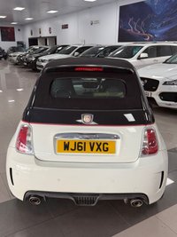 USED 2011 61 ABARTH 500C 1.4 T-Jet Convertible 2dr Petrol Manual Euro 5 (140 bhp) STUNNING MANUAL 2 TONE ABARTH + TWO TONE MANUAL ABARTH CONVERTIBLE