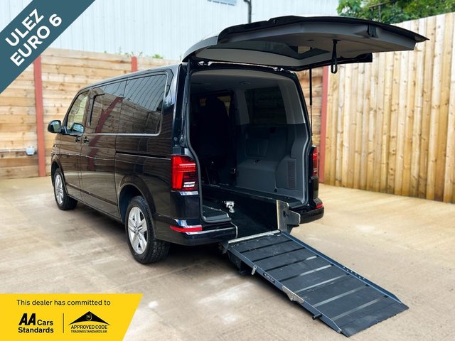 View our Volkswagen Transporter 5 Seat Auto Wheelchair Accessible Disabled Access Vehicle WAV