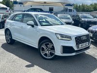 USED 2017 17 AUDI Q2 Automatic (S Tronic), 1.4 Petrol (TFSI), S Line, CoD, 5 Door, SUV, Euro 6. FULL 12 MONTH MOT WITH EVERY CAR