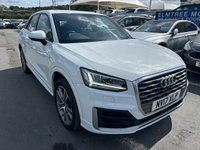 USED 2017 17 AUDI Q2 Automatic (S Tronic), 1.4 Petrol (TFSI), S Line, CoD, 5 Door, SUV, Euro 6. FULL 12 MONTH MOT WITH EVERY CAR