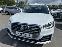 USED 2017 17 AUDI Q2 Automatic (S Tronic), 1.4 Petrol (TFSI), S Line, CoD, 5 Door, SUV, Euro 6. FULL 12 MONTH MOT WITH EVERY CAR