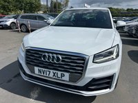 USED 2017 17 AUDI Q2 Automatic (S Tronic), 1.4 Petrol (TFSI), S Line, CoD, 5 Door, SUV, Euro 6. FULL 12 MONTH MOT WITH EVERY CAR