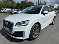 USED 2017 17 AUDI Q2 Automatic (S Tronic), 1.4 Petrol (TFSI), S Line, CoD, 5 Door, SUV, Euro 6. FULL 12 MONTH MOT WITH EVERY CAR