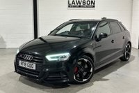 USED 2018 18 AUDI S3 2.0 TFSI Black Edition Sportback 5dr Petrol S Tronic quattro Euro 6 (s/s) (310 ps) 