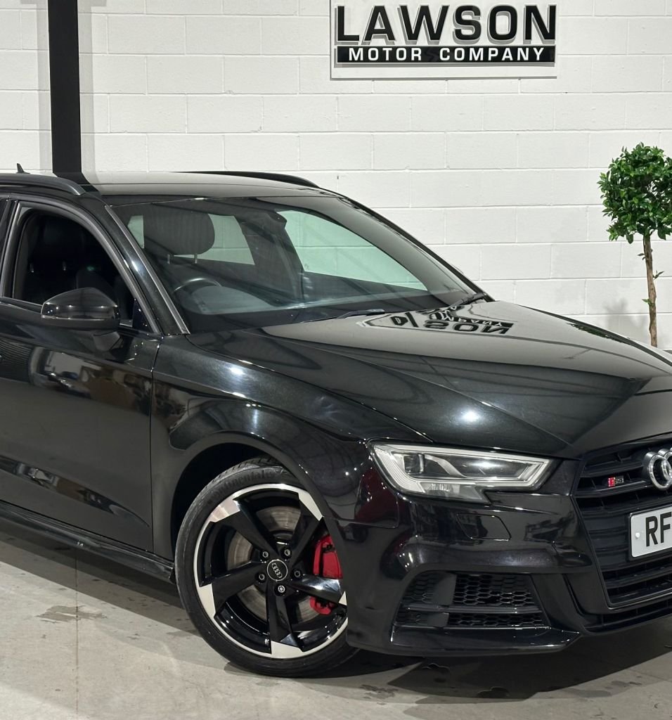 USED 2018 18 AUDI S3 2.0 TFSI Black Edition Sportback 5dr Petrol S Tronic quattro Euro 6 (s/s) (310 ps) 