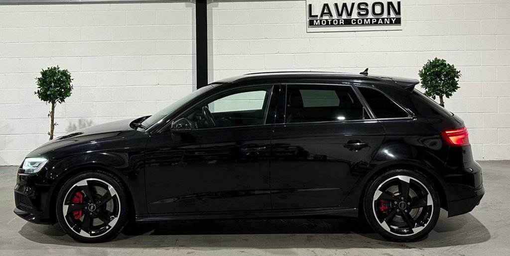 USED 2018 18 AUDI S3 2.0 TFSI Black Edition Sportback 5dr Petrol S Tronic quattro Euro 6 (s/s) (310 ps) 