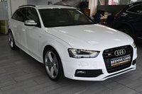 USED 2014 14 AUDI S4 AVANT 3.0 TFSI V6 Black Edition Estate 5dr Petrol S Tronic quattro Euro 5 (s/s) (333 ps) SAT NAV LEATHERS H-SEATS SENSORS