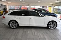 USED 2014 14 AUDI S4 AVANT 3.0 TFSI V6 Black Edition Estate 5dr Petrol S Tronic quattro Euro 5 (s/s) (333 ps) SAT NAV LEATHERS H-SEATS SENSORS