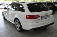 USED 2014 14 AUDI S4 AVANT 3.0 TFSI V6 Black Edition Estate 5dr Petrol S Tronic quattro Euro 5 (s/s) (333 ps) SAT NAV LEATHERS H-SEATS SENSORS