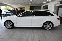USED 2014 14 AUDI S4 AVANT 3.0 TFSI V6 Black Edition Estate 5dr Petrol S Tronic quattro Euro 5 (s/s) (333 ps) SAT NAV LEATHERS H-SEATS SENSORS
