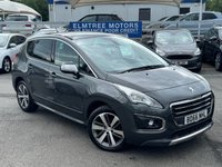 USED 2016 66 PEUGEOT 3008 1.6 Turbo Diesel (Blue HDI), Allure Edition, 5 Door, SUV, Manual, Euro 6, �&pound;20 Yearly Road Tax (Low Emissions). FULL 12 MONTH MOT WITH EVERY CAR