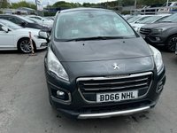 USED 2016 66 PEUGEOT 3008 1.6 Turbo Diesel (Blue HDI), Allure Edition, 5 Door, SUV, Manual, Euro 6, �&pound;20 Yearly Road Tax (Low Emissions). FULL 12 MONTH MOT WITH EVERY CAR