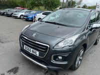 USED 2016 66 PEUGEOT 3008 1.6 Turbo Diesel (Blue HDI), Allure Edition, 5 Door, SUV, Manual, Euro 6, �&pound;20 Yearly Road Tax (Low Emissions). FULL 12 MONTH MOT WITH EVERY CAR