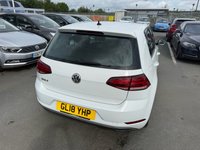 USED 2018 18 VOLKSWAGEN GOLF 1.4 Petrol (TSI), SE Edition, 5 Door, Hatchback, Manual, Euro 6. FULL 12 MONTH MOT WITH EVERY CAR
