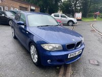 USED 2009 09 BMW 1 SERIES 2.0 118d M Sport Hatchback 5dr Diesel Manual Euro 5 (143 ps) 3 FORMER KEEPER+GOOD HISTORY