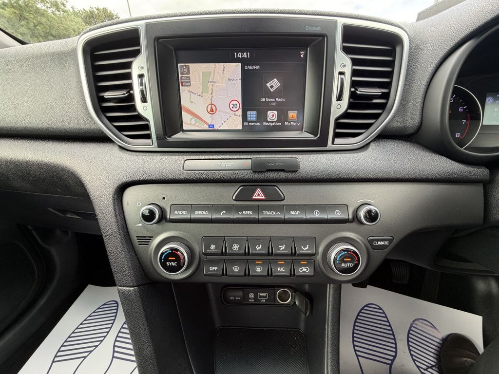 USED 2017 67 KIA SPORTAGE 1.6 GDi 2 SUV 5dr Petrol Manual Euro 6 (s/s) (130 bhp) 