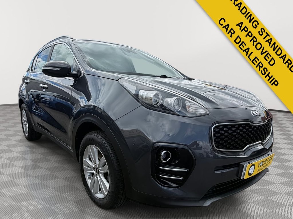 USED 2017 67 KIA SPORTAGE 1.6 GDi 2 SUV 5dr Petrol Manual Euro 6 (s/s) (130 bhp) 