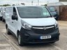 USED 2018 18 VAUXHALL VIVARO 1.6 CDTi 2900 Panel Van 5dr Diesel Manual L1 H1 Euro 6 (95 ps) 