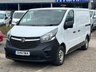 USED 2018 18 VAUXHALL VIVARO 1.6 CDTi 2900 Panel Van 5dr Diesel Manual L1 H1 Euro 6 (95 ps) 