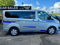 USED 2017 17 FORD TOURNEO CUSTOM 2.0 310 EcoBlue Titanium Minibus Double Cab 5dr Diesel Manual L1 Euro 6 (s/s) (130 ps) 6 SEATER, LOW MILES, NO VAT!