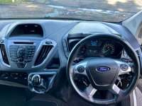 USED 2017 17 FORD TOURNEO CUSTOM 2.0 310 EcoBlue Titanium Minibus Double Cab 5dr Diesel Manual L1 Euro 6 (s/s) (130 ps) 6 SEATER, LOW MILES, NO VAT!