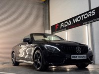 USED 2018 68 MERCEDES-BENZ C-CLASS 2.1 C220d Nightfall Edition (Premium Plus) Cabriolet 2dr Diesel G-Tronic+ 4MATIC Euro 6 (s/s) (170 ps) FULL SERVICE HISTORY