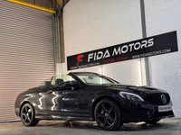 USED 2018 68 MERCEDES-BENZ C-CLASS 2.1 C220d Nightfall Edition (Premium Plus) Cabriolet 2dr Diesel G-Tronic+ 4MATIC Euro 6 (s/s) (170 ps) FULL SERVICE HISTORY