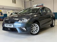 USED 2021 71 SEAT IBIZA 1.0 TSI SE Technology Hatchback 5 Door Petrol Manual Grey Euro 6 1 Former Keeper BLUETOOTH+SPEED LIMITER+DAB RADIO