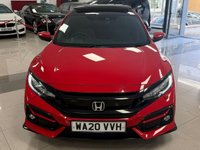 USED 2020 20 HONDA CIVIC 1.0 VTEC Turbo EX Sport Line Hatchback 5dr Petrol Manual Euro 6 (s/s) (126 ps) STUNNING EXAMPLE + FULL HONDA SH