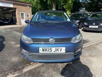 USED 2015 15 VOLKSWAGEN POLO 1.2 TSI BlueMotion Tech SE Hatchback 5dr Petrol Manual Euro 6 (s/s) (90 ps) JUST 2 OWNER+NEW MOT ON SALE