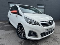 USED 2016 66 PEUGEOT 108 1.2 PureTech Roland Garros Top! 3dr Petrol Manual Euro 6 (82 ps) 