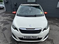 USED 2016 66 PEUGEOT 108 1.2 PureTech Roland Garros Top! 3dr Petrol Manual Euro 6 (82 ps) 