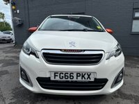 USED 2016 66 PEUGEOT 108 1.2 PureTech Roland Garros Top! 3dr Petrol Manual Euro 6 (82 ps) 