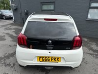 USED 2016 66 PEUGEOT 108 1.2 PureTech Roland Garros Top! 3dr Petrol Manual Euro 6 (82 ps) 