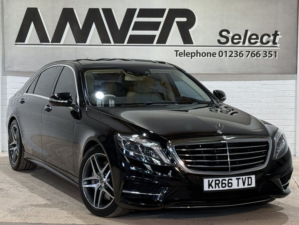 USED 2016 66 MERCEDES-BENZ S-CLASS 3.0 S350Ld V6 AMG Line Saloon 4dr Diesel G-Tronic+ Euro 6 (s/s) (258 ps) 