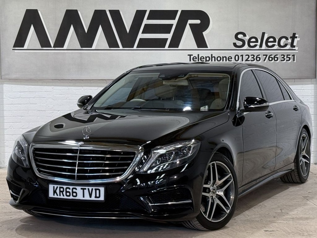 USED 2016 66 MERCEDES-BENZ S-CLASS 3.0 S350Ld V6 AMG Line Saloon 4dr Diesel G-Tronic+ Euro 6 (s/s) (258 ps) 