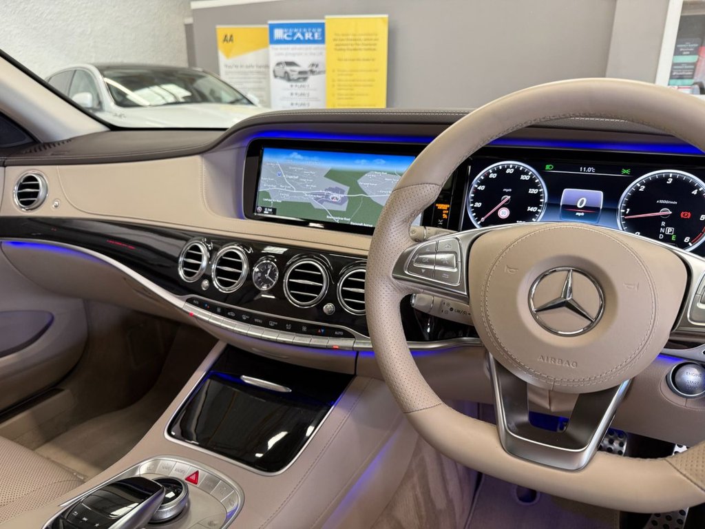 USED 2016 66 MERCEDES-BENZ S-CLASS 3.0 S350Ld V6 AMG Line Saloon 4dr Diesel G-Tronic+ Euro 6 (s/s) (258 ps) 