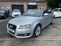 USED 2012 12 AUDI A3 CABRIOLET 1.6 TDI Sport Convertible 2dr Diesel Manual Euro 5 (s/s) (105 ps) GREAT VALUE CONVERTIBLE
