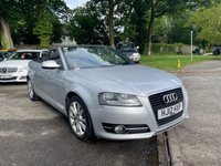 USED 2012 12 AUDI A3 CABRIOLET 1.6 TDI Sport Convertible 2dr Diesel Manual Euro 5 (s/s) (105 ps) GREAT VALUE CONVERTIBLE