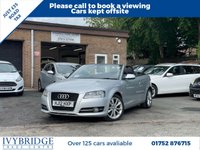USED 2012 12 AUDI A3 CABRIOLET 1.6 TDI Sport Convertible 2dr Diesel Manual Euro 5 (s/s) (105 ps) GREAT VALUE CONVERTIBLE