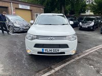 USED 2014 14 MITSUBISHI OUTLANDER 2.0h 12kWh GX4h SUV 5dr Petrol Plug-in Hybrid CVT 4WD Euro 5 (s/s) (200 ps) 3 FORMER KEEPER+FULL HISTORY
