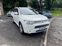 USED 2014 14 MITSUBISHI OUTLANDER 2.0h 12kWh GX4h SUV 5dr Petrol Plug-in Hybrid CVT 4WD Euro 5 (s/s) (200 ps) 3 FORMER KEEPER+FULL HISTORY